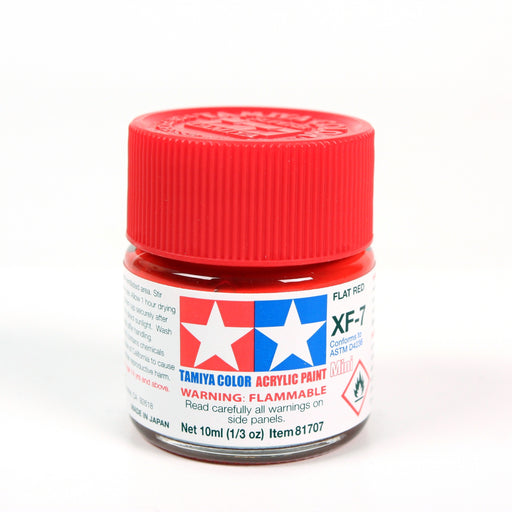 Tamiya 81707 Acrylic Mini XF7 Flat Red