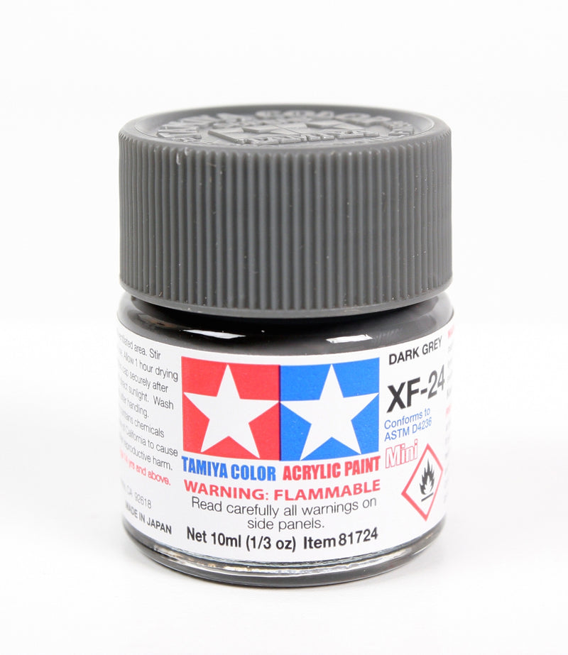 Tamiya 81724 Acrylic Mini XF24 Dark Grey