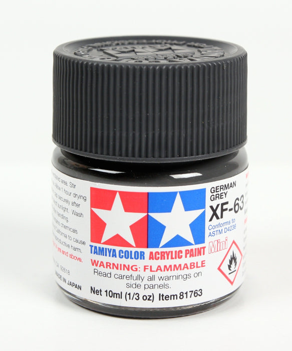 Tamiya 81763 Acrylic Mini MXF63 German Gray Matte Finish