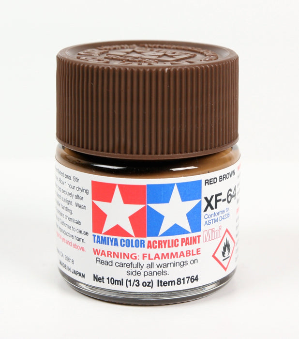 Tamiya 81764 Acrylic Mini MXF64 Red Brown Matte Finish