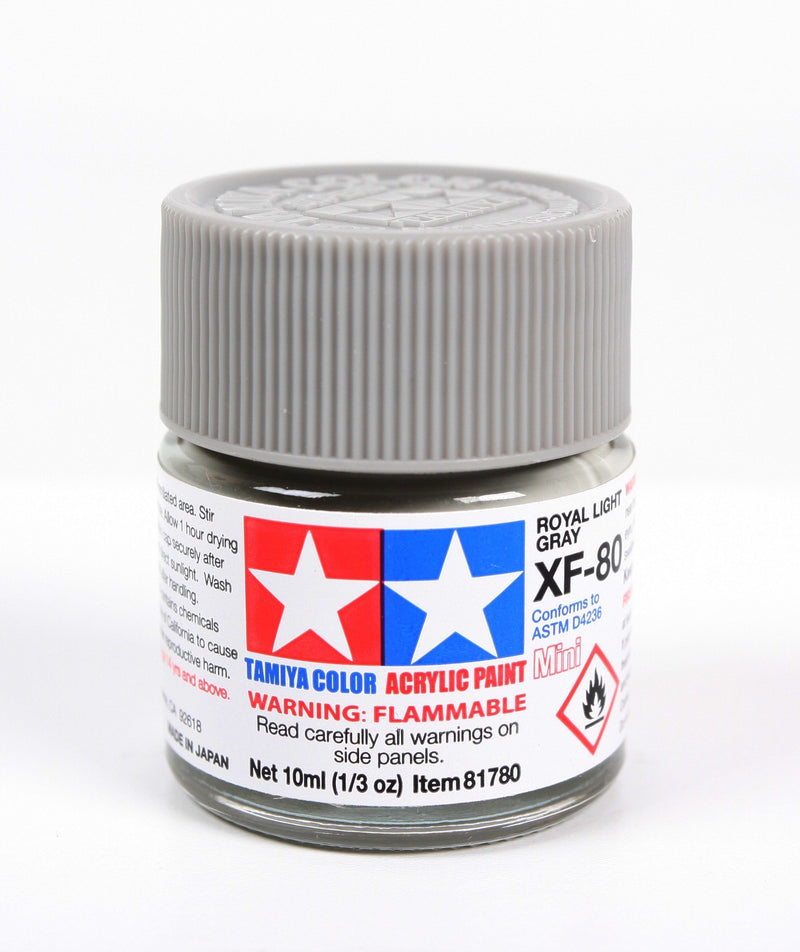 Tamiya 81780 Acrylic Mini XF-80 Navy Gray 10ml (1/3 oz)