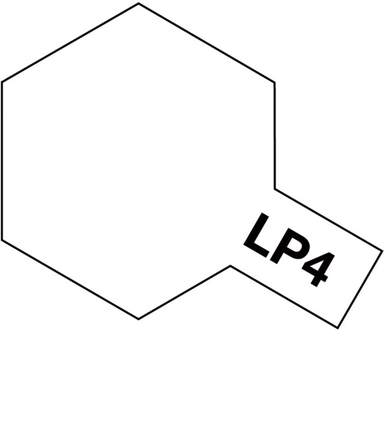 Tamiya 82104 LP-4 Mini Lacquer Paint 10ml - Flat White