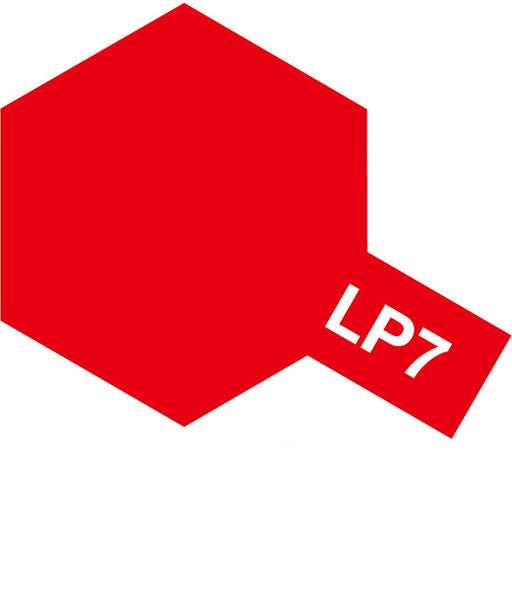 Tamiya 82107 LP-7 Mini Lacquer Paint 10ml - Pure Red