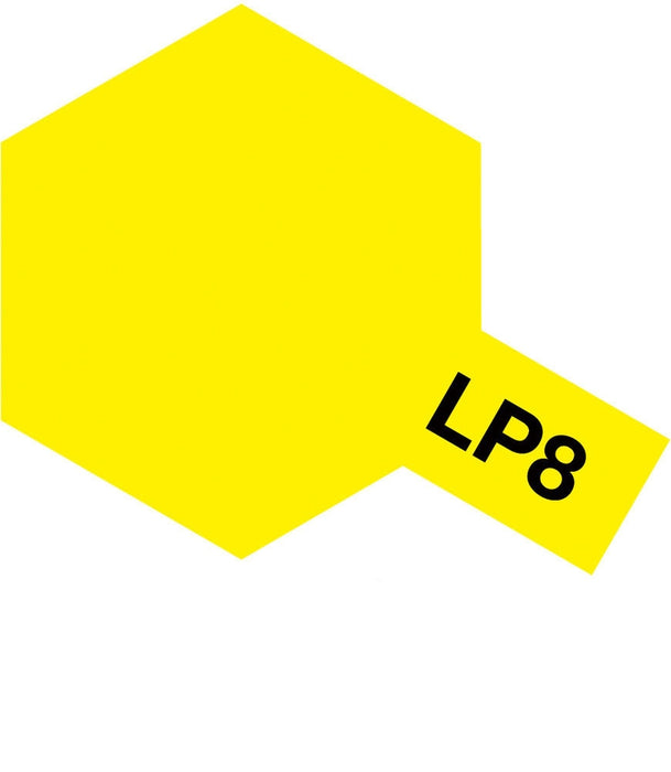 Tamiya 82108 LP-8 Mini Lacquer Paint 10ml - Pure Yellow