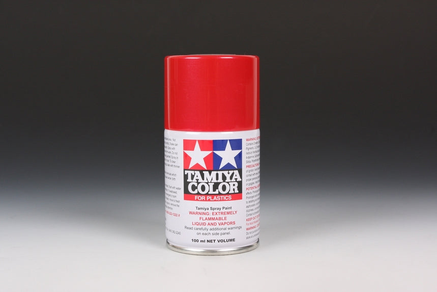Tamiya 85018 TS18 Metallic Red Lacquer Spray Paint 100ml