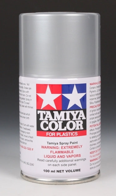 Tamiya 85030 TS-30 Lacquer Spray Paint 100ml Silver Leaf