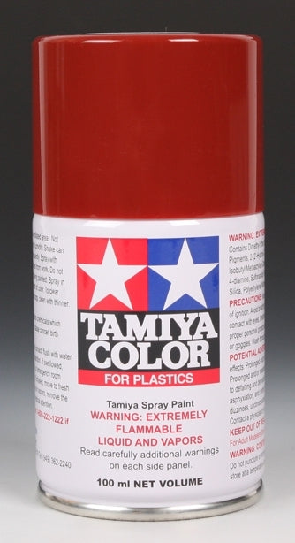 Tamiya 85033 TS-33 Dull Red Lacquer Spray Paint 100ml