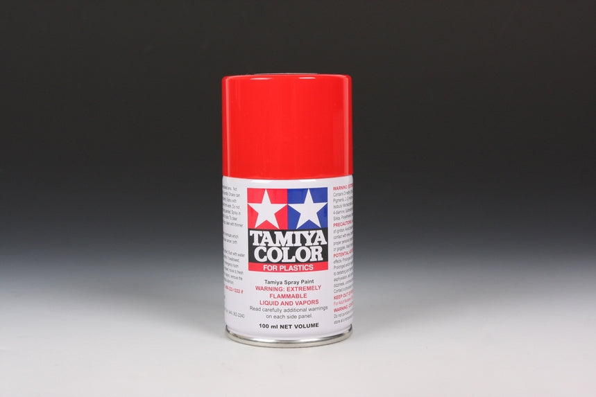 Tamiya 85049 TS-49 Bright Red Lacquer Spray Paint 100ml