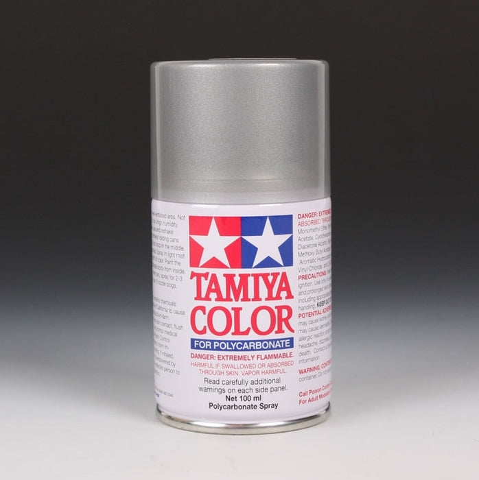 Tamiya 86036 PS-36 Polycarbonate Spray Paint 100ml Translucent Silver