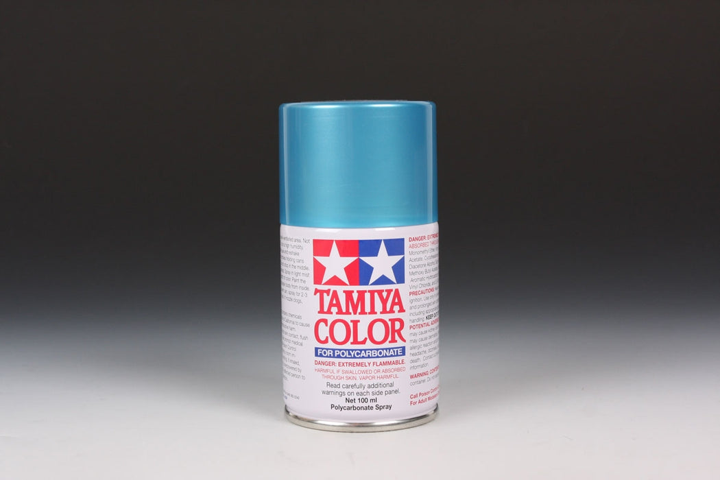 Tamiya 86049 PS-49 Polycarbonate Spray Paint 100ml Sky Blue Anodized Aluminum