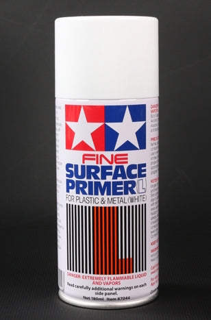 Tamiya 87044 Large Fine Surface Primer White (180ml Spray)