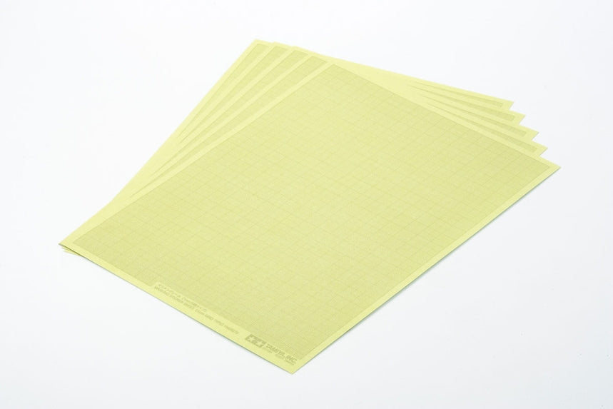 Tamiya 87129 1mm Grid Type Masking Sticker Sheet 5 Pack