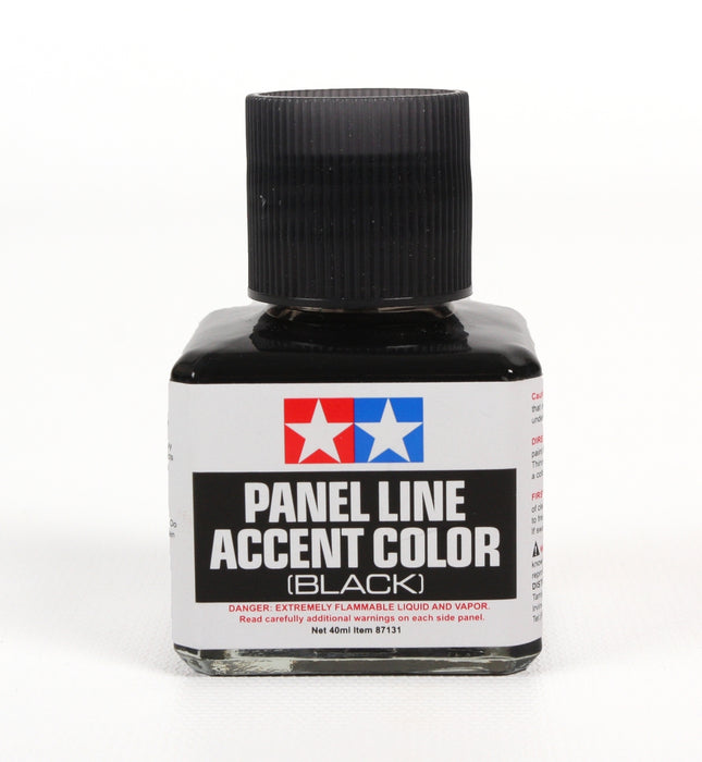 Tamiya 87131 Panel Line Accent Color 40ml Black