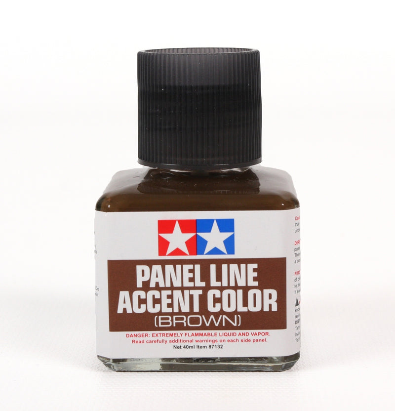 Tamiya 87132 Panel Line Accent Color 40ml Brown