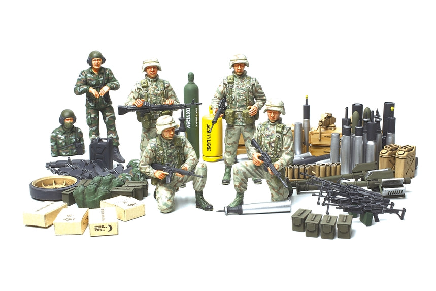 Tamiya 89772 1/35 US Modern Elite Infantry with Accessories 6 Pack Limited