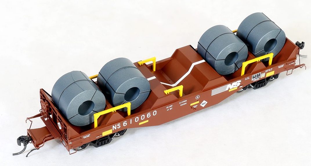Tangent 1403 HO Scale Banded Coil Steel Loads 8 Pack Sizes: 72" x 60"