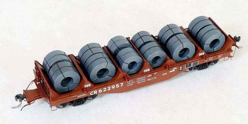 Tangent 1403 HO Scale Banded Coil Steel Loads 8 Pack Sizes: 72" x 60"