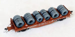 Tangent 1403 HO Scale Banded Coil Steel Loads 8 Pack Sizes: 72" x 60"