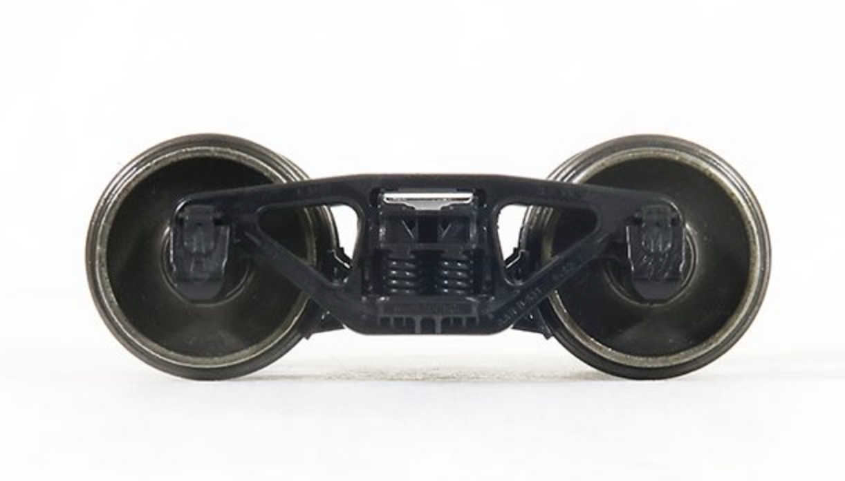 Tangent 2011 50 Ton ASF A-3 Ride Control Trucks Journal Bearing .088" Tread 33" Blackened