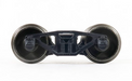 Tangent 2013 50 Ton Barber S-2-A Trucks Journal Bearing .088" Tread 33" Blackened