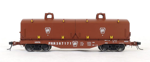 Tangent 27010 HO Scale G41a Coil Car with Hoods Pennsylvania "1966 Delivery" PRR