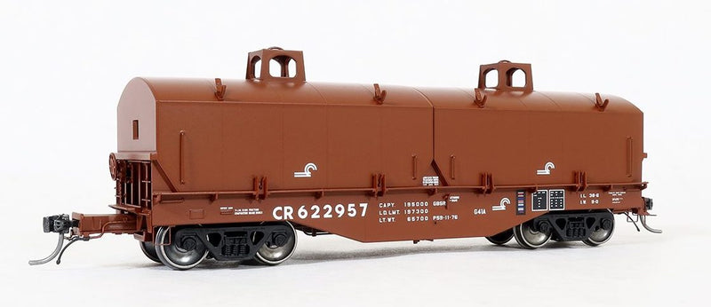 Tangent 27012 HO Scale G41a Coil Car with Hoods Conrail "1976" CR