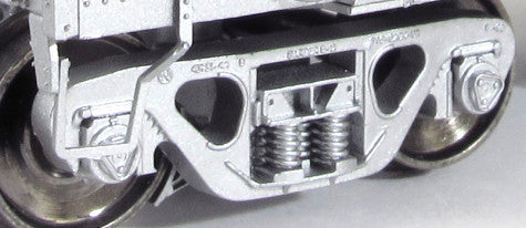 Tangent Scale Models 104 HO Scale 70-ton Barber S-2-A Roller Bearing Trucks 110 Tread Metal Wheels 1