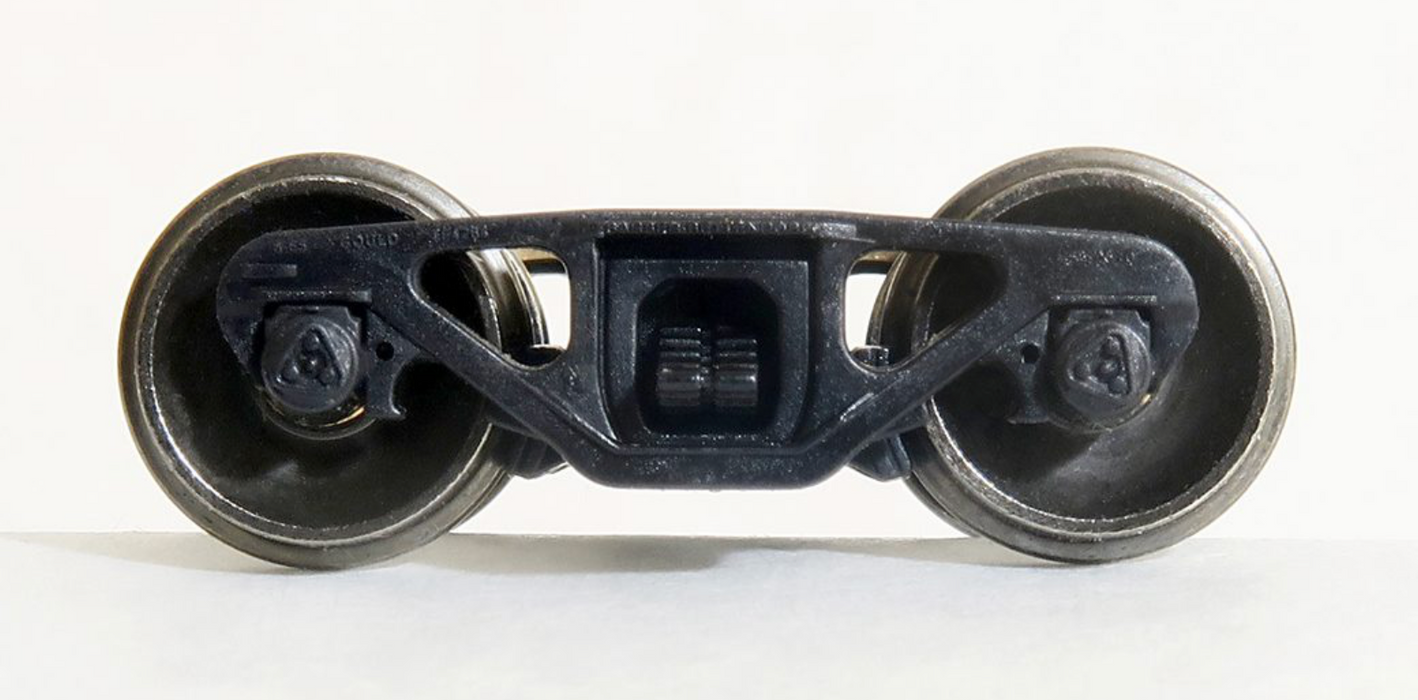 Tangent Scale Models 110 70 Ton Gould Caboose Roller Bearing Trucks .110 Tread Wheels with Pickups