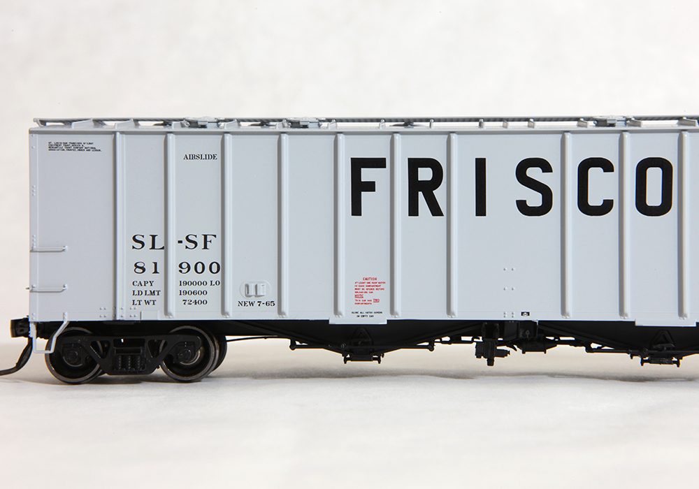 Tangent Scale Models 16029-01 HO Scale  4180 Airslide Covered Hopper, Frisco SLSF #81900