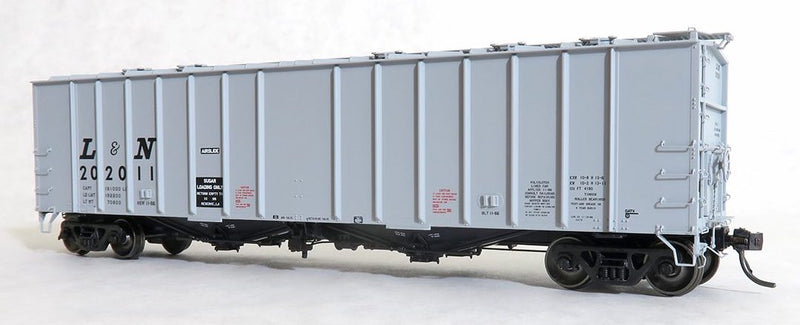 Tangent Scale Models 16052-03 HO Scale 4180 Airslide Hopper Louisville & Nashville L&N 202007