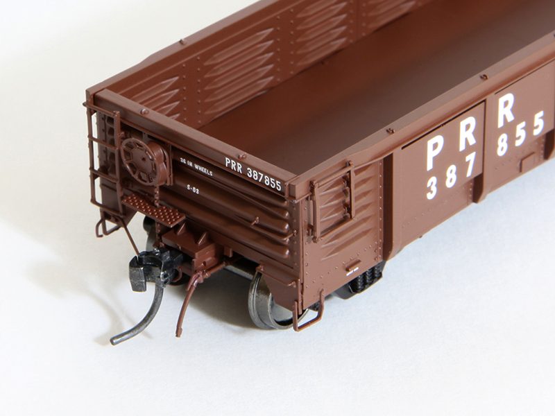 Tangent Scale Models 17010-22 HO Scale PRR/PC G43 Class Gondola Pennsylvania PRR 387732