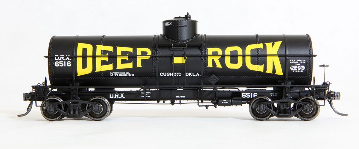 Tangent Scale Models 19011 HO Scale GA 1917-design 8000 Gal Tank Car Deep Rock DRX