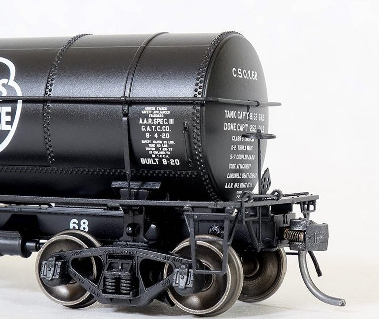 Tangent Scale Models 19024 GA 1917-design 8000 Gal Tank Car Cites Service CSOX