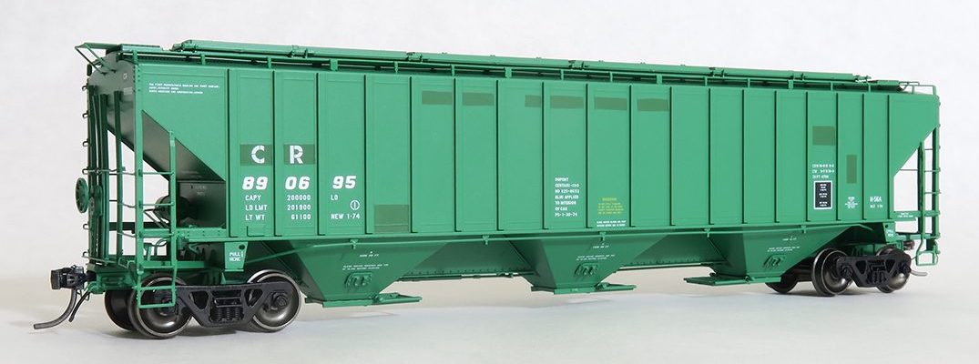 Tangent Scale Models 20034-01 PS 4750 Covered Hopper "Ex PC Patch" Conrail CR 890695