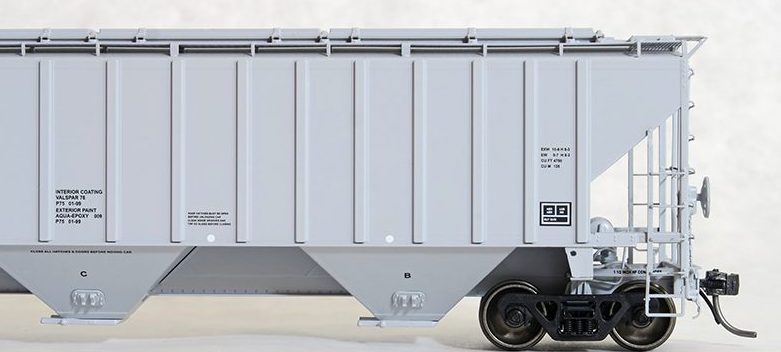 Tangent Scale Models 20042 PS 4750 Covered Hopper PROCOR UNPX 121251