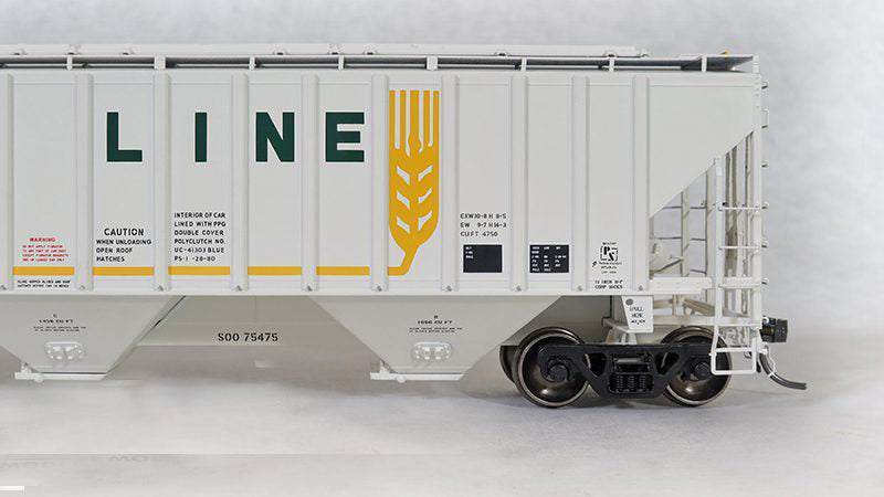 Tangent Scale Models 20055 PS 4750 Covered Hopper "Original 1-1980" SOO Line