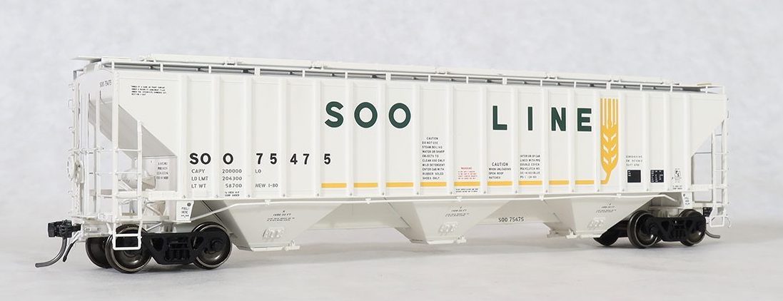 Tangent Scale Models 20055 PS 4750 Covered Hopper "Original 1-1980" SOO Line
