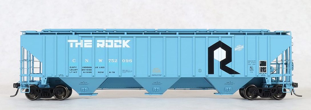 Tangent Scale Models 20059 PS 4750 Covered Hopper Ex-Rock V3 CNW #'s Vary