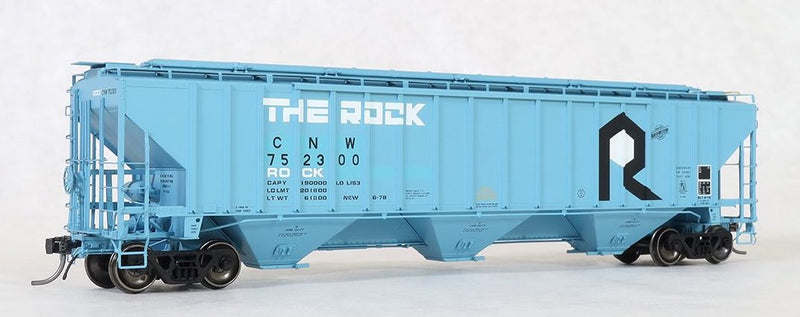 Tangent Scale Models 20061 PS 4750 Covered Hopper "Ex-Rock V5 " CNW #'s Vary