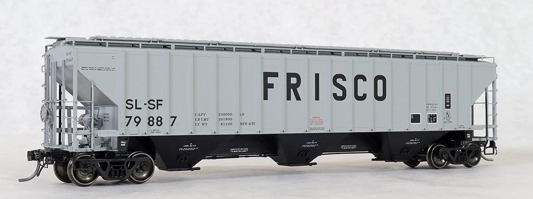 Tangent Scale Models 20062 PS 4750 Covered Hopper "Delivery Gray 6-1977" Frisco SLSF 79970