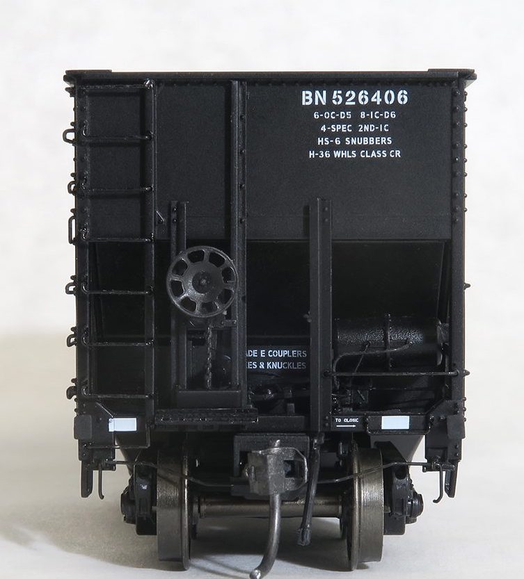 Tangent Scale Models 24010 PS 4000 Coal Hopper Burlington Northern Phase 1 BN