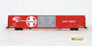 Tangent Scale Models 25023-06 HO Scale Greenville 86' Auto Parts Boxcar Santa Fe ATSF 36934