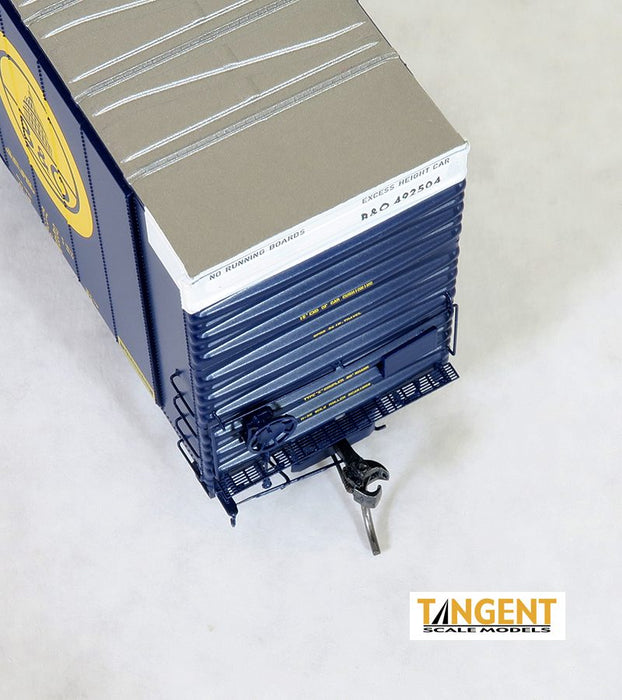 Tangent Scale Models 25024-05 HO Scale Greenville 86' Auto Parts Boxcar Baltimore & Ohio B&O 492505