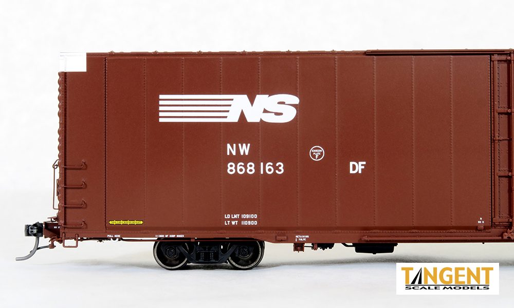 Tangent Scale Models 25026-02 HO Scale Greenville 86' Auto Parts Boxcar Norfolk Southern NW 868169