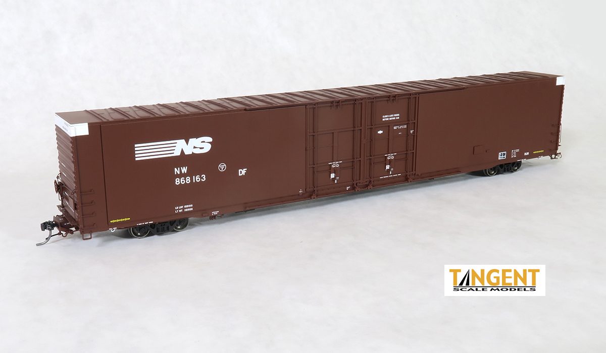 Tangent Scale Models 25026-05 HO Scale Greenville 86' Auto Parts Boxcar Norfolk Southern NW 868191