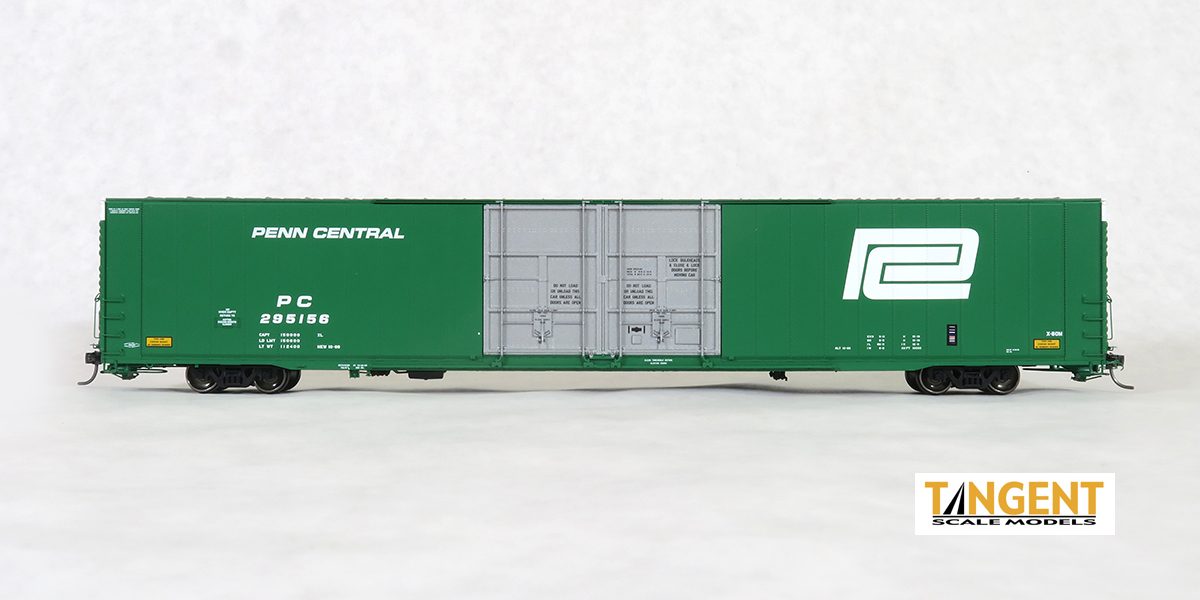 Tangent Scale Models 25027-03 HO Scale 86' Auto Parts Boxcar Penn Central PC 295148