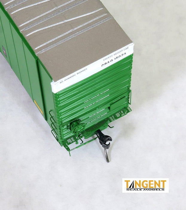 Tangent Scale Models 25028-01 HO Scale Greenville 86' Auto Parts Boxcar Burlington CB&Q 15023