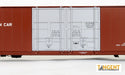 Tangent Scale Models 25031-02 HO Scale Greenville 86' Auto Parts Boxcar Missouri Pacific MP 271541