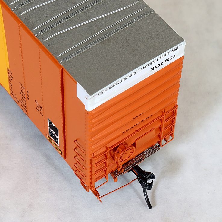 Tangent Scale Models 25038-01 HO Scale 86' Auto Parts Boxcar NADX Patch 70233