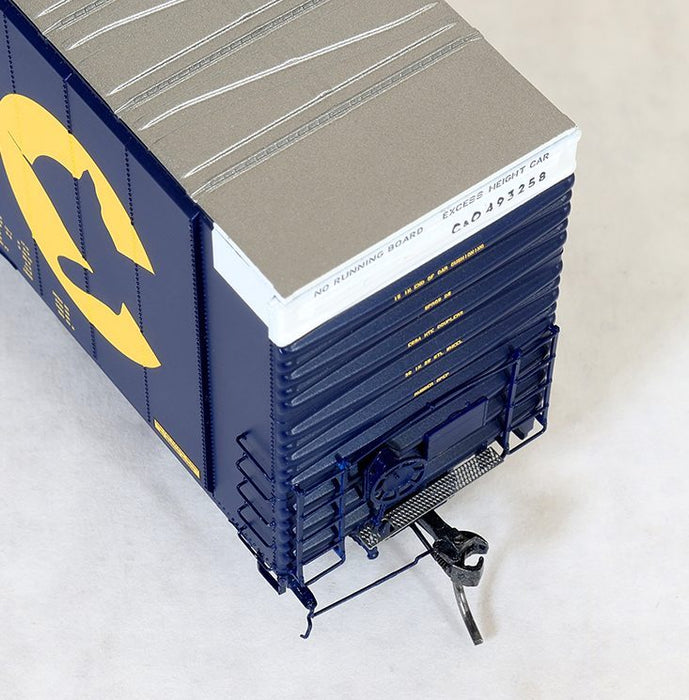 Tangent Scale Models 25040 HO Scale Double Door 86' Auto Parts Boxcar Chessie System C&O #'s Vary